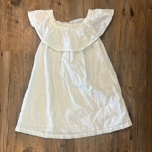 White Eyelet Dress